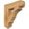 Ekena Millwork Balboa Arts & Crafts Rough Sawn Bracket, Western Red Cedar, 6"W x 26"D x 26"H BKT06X26X26BOA03RWR - alternate 1